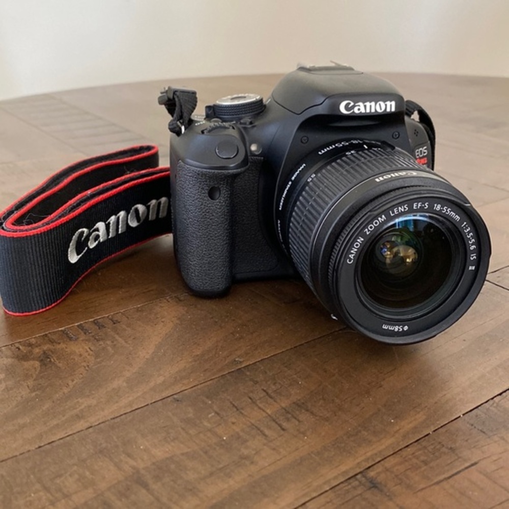 Canon EOS Rebel T3i Digital SLR Camera EF-S 18-55mm f/3.5-5.6 IS Lens